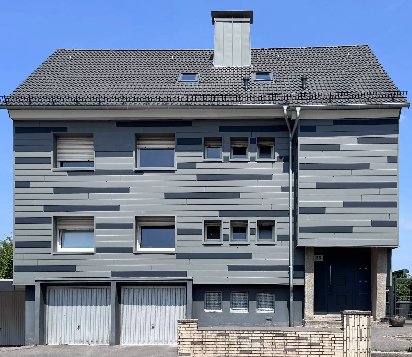 Mehrfamilienhaus — Fassadengestaltung